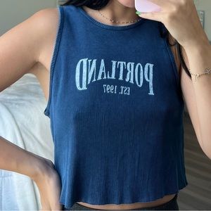 Garage Portland Crop Top